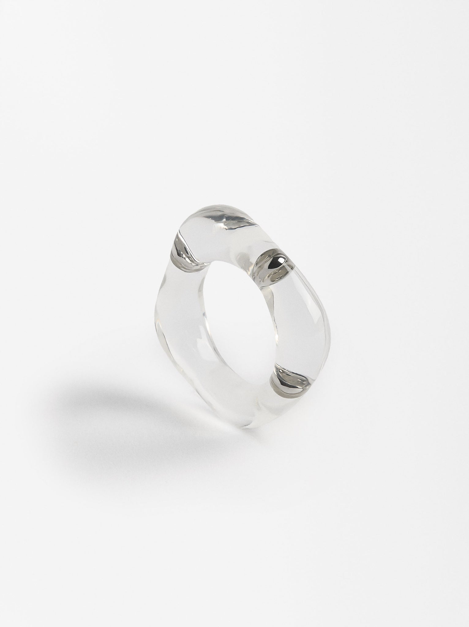 Transparent Square Ring