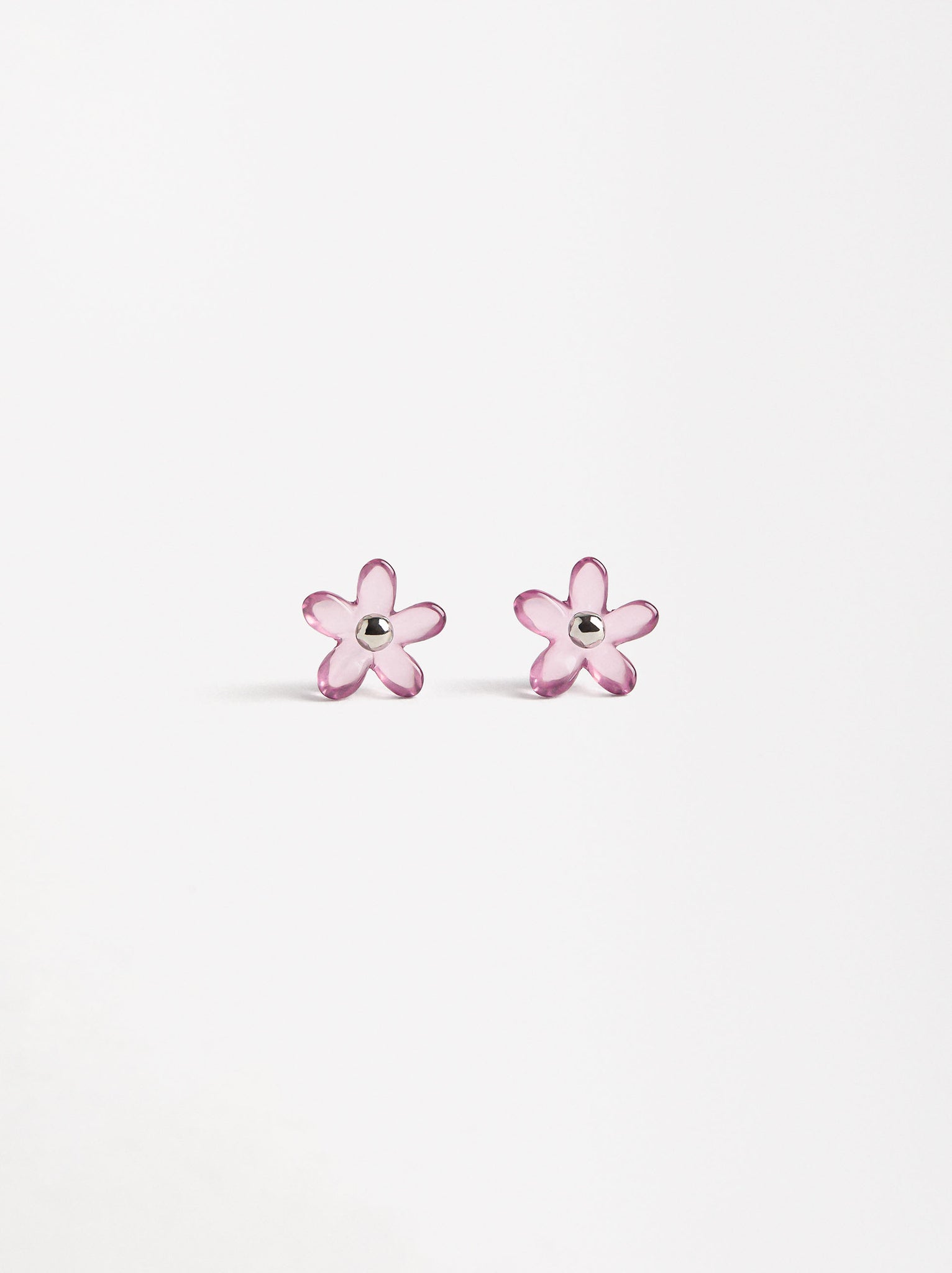 Flower Resin Earrings