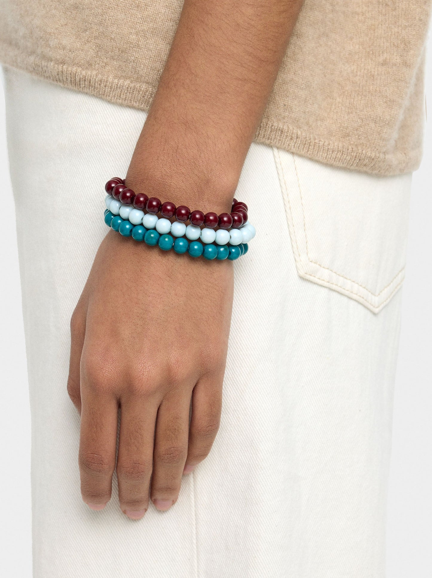 Set Of Resin Bracelets