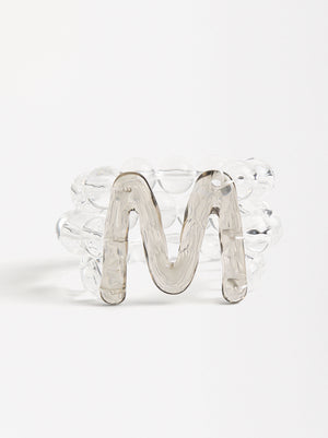 Triple Letter M Bracelet