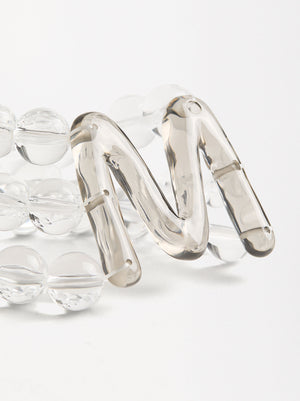 Triple Letter M Bracelet