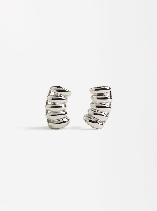 Multi-Hoop Effect Earrings