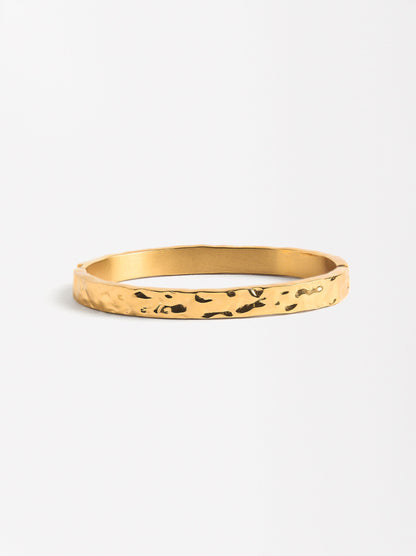 Irregular Rigid Bracelet - Stainless Steel