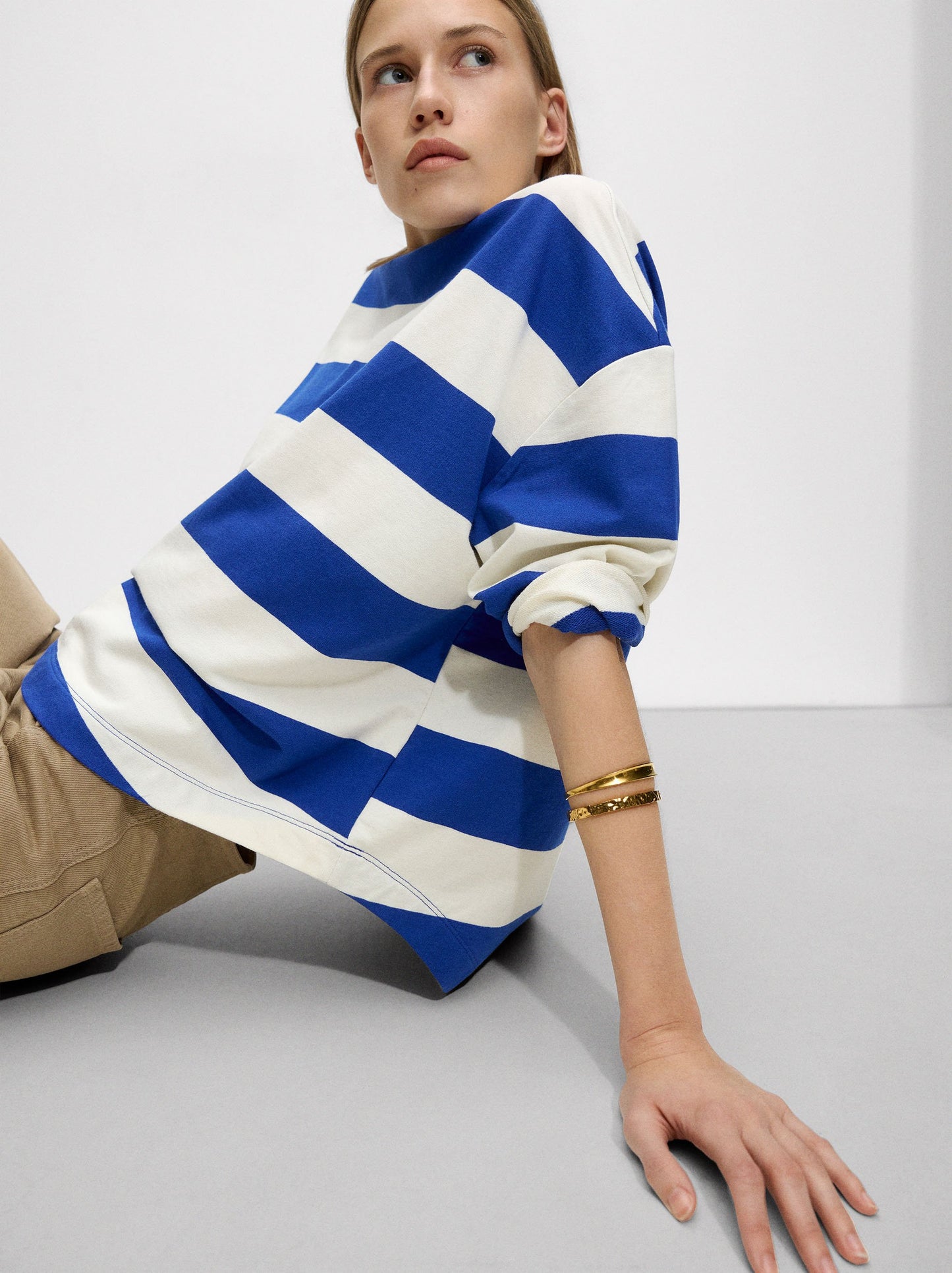 Irregular Rigid Bracelet - Stainless Steel