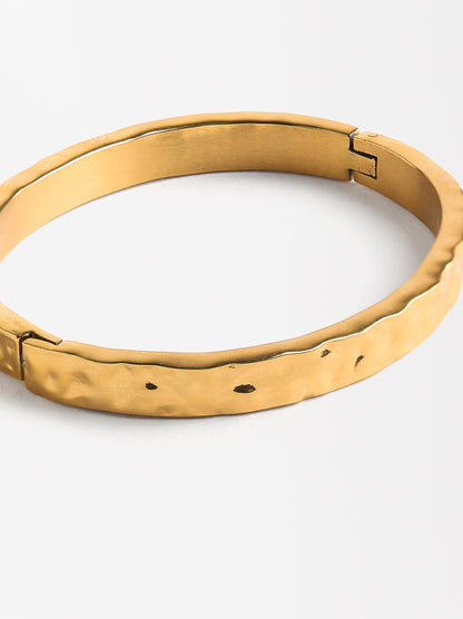 Irregular Rigid Bracelet - Stainless Steel