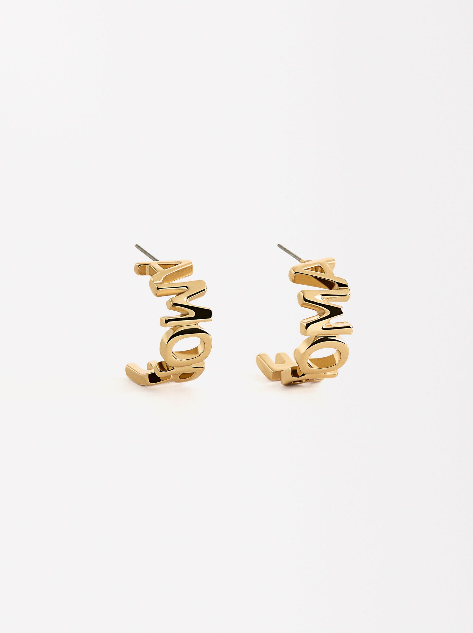 Open Hoops Earrings Amore