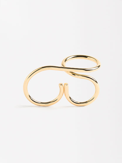 Double Ring With Circle