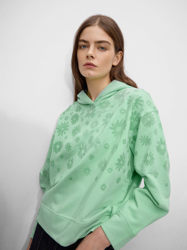 Floral Printed Sweatshirt