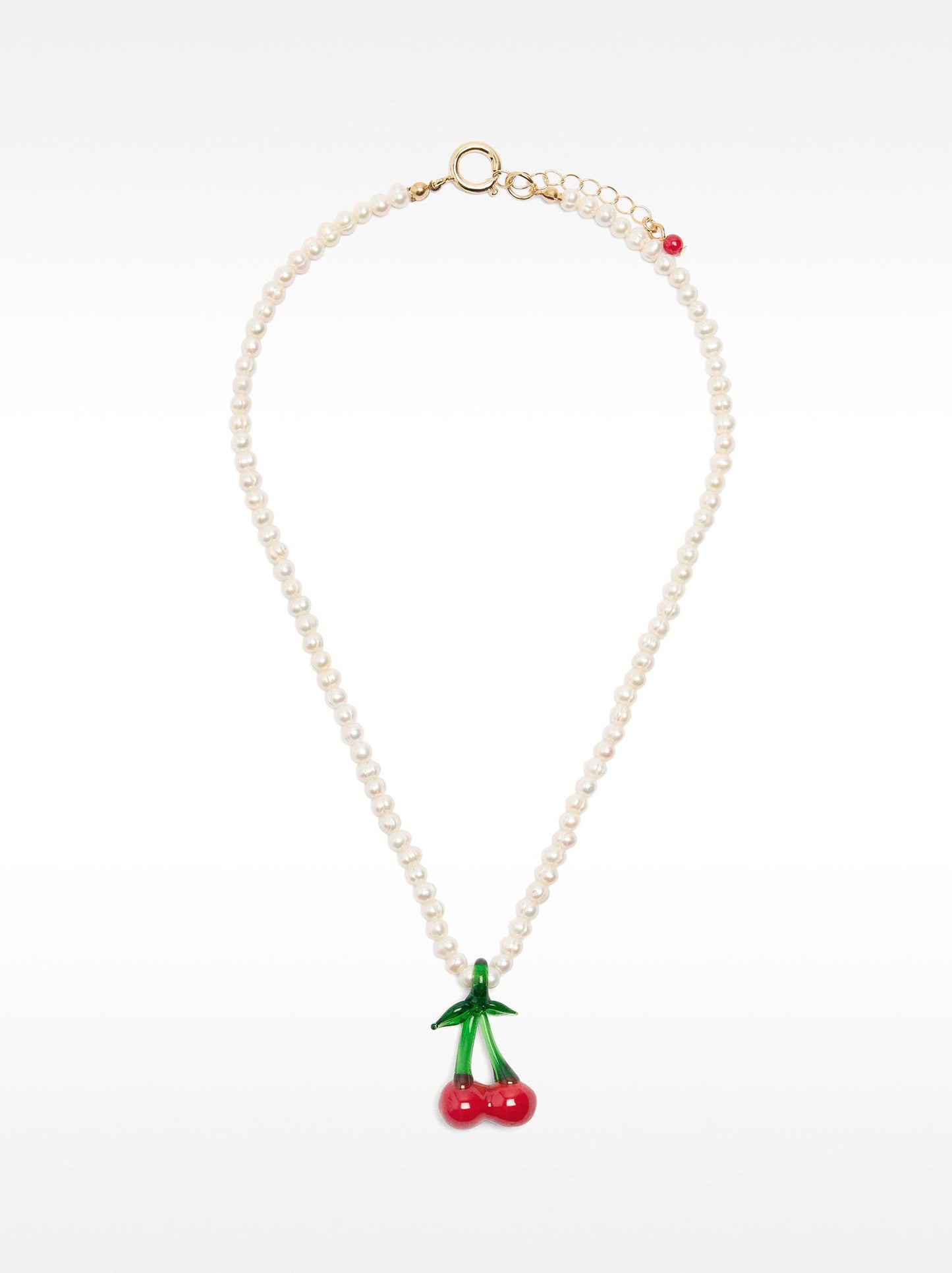 Freshwater Pearl Necklace Cherries