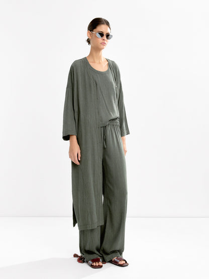Long Dress With Texture