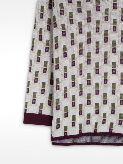 Jacquard Knit Sweater