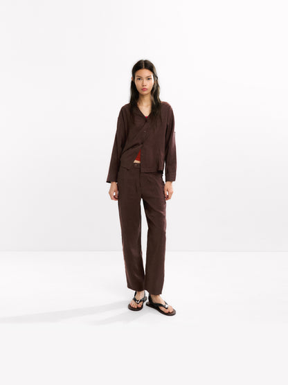 Cargo Trousers With Marked Stitching