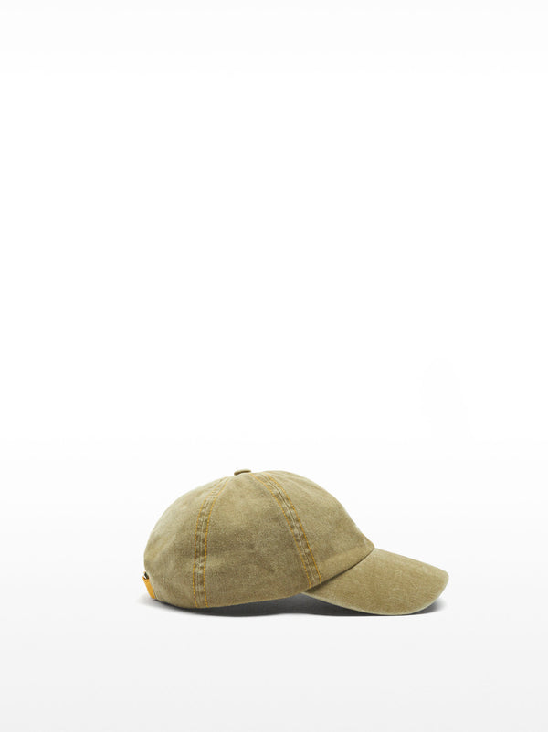 Washed-Effect Cap