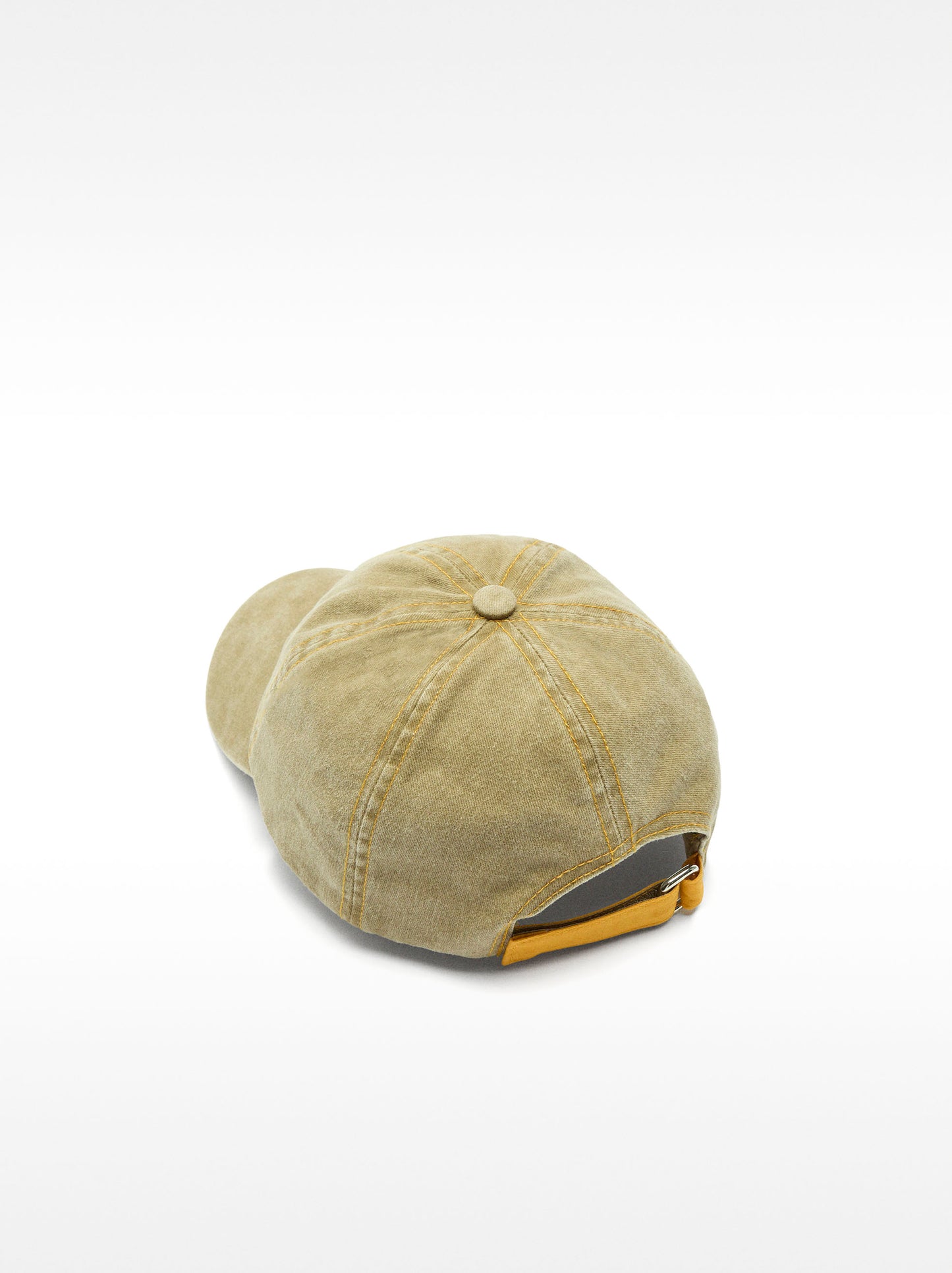 Washed-Effect Cap