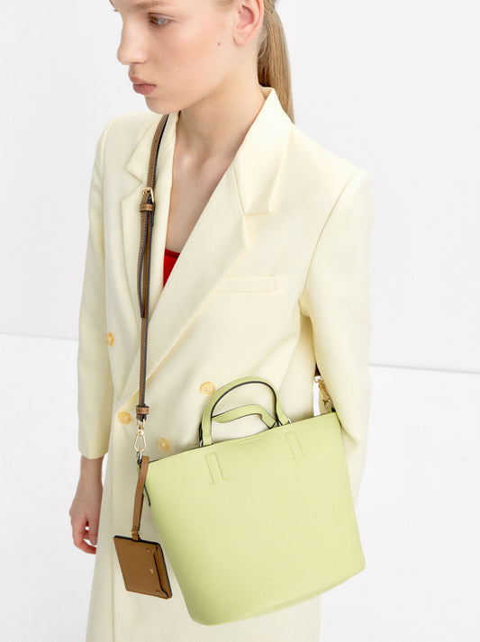 Tote Bag With Charm