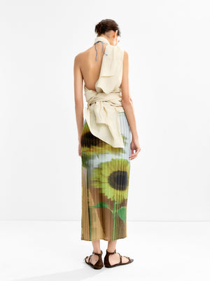 Floral Print Skirt