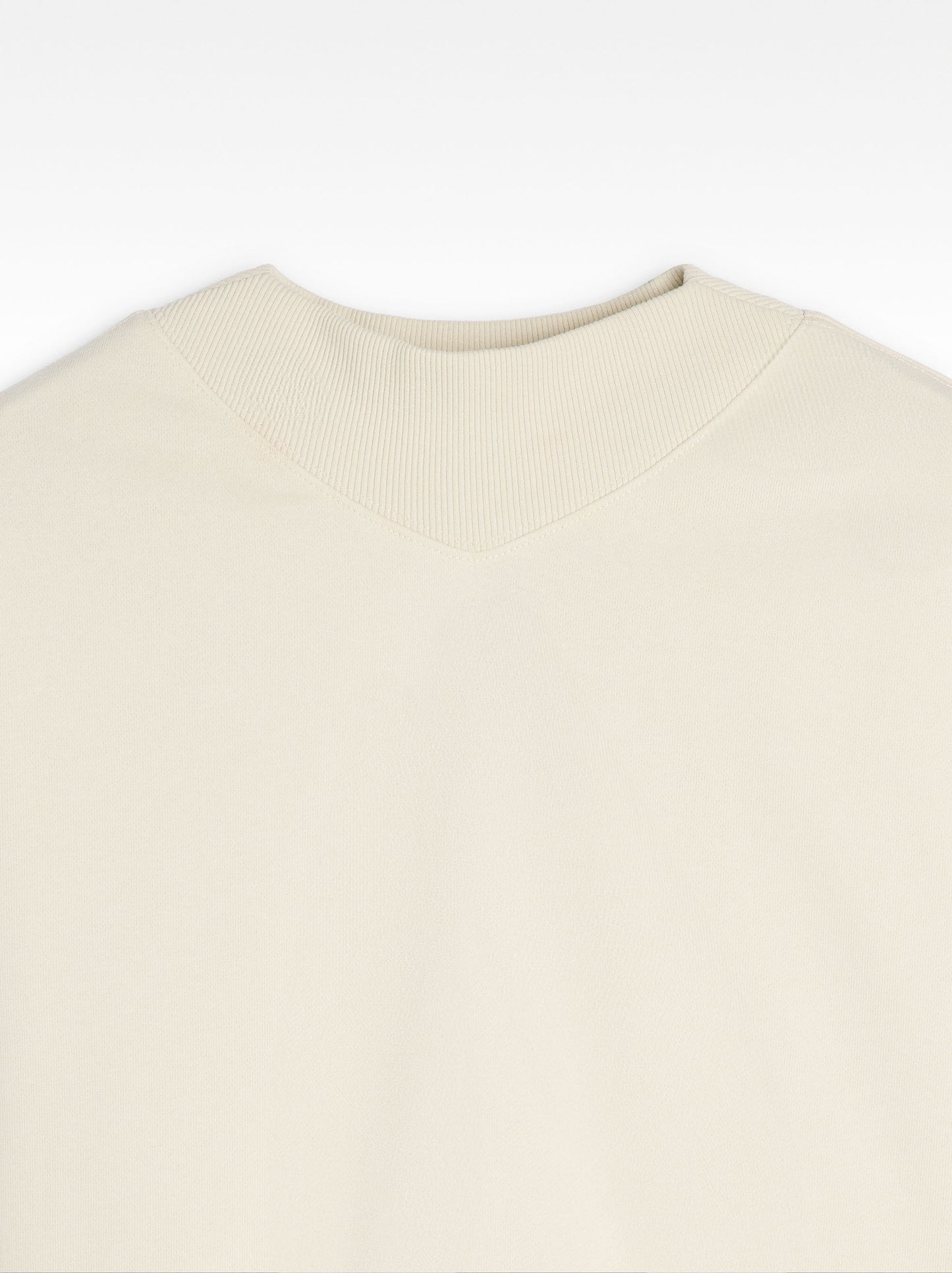 Ribbed Detail Sweatshirt