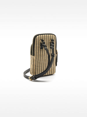 Straw-Effect Phone Case