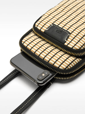 Straw-Effect Phone Case
