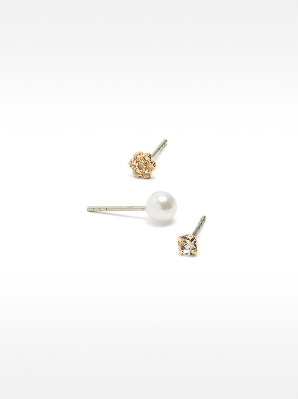 Earring Set With Zirconia