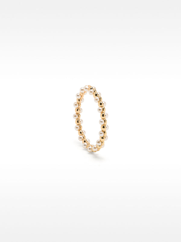 Ring With Pearls