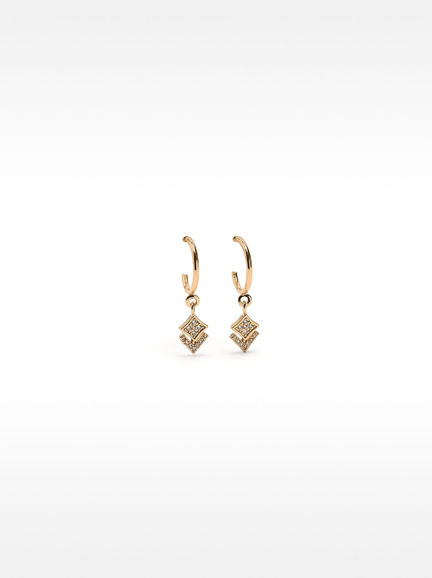 Hoops Diamond-Shaped Zirconias