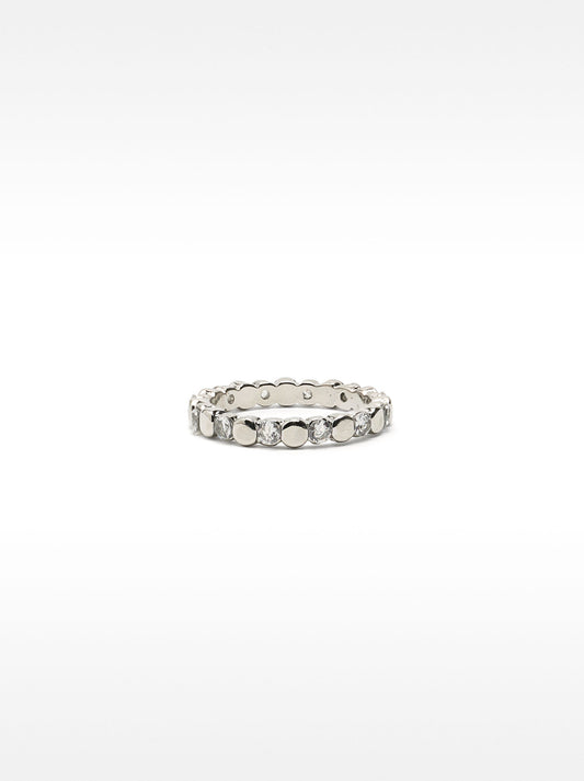 Zirconias Circle Ring
