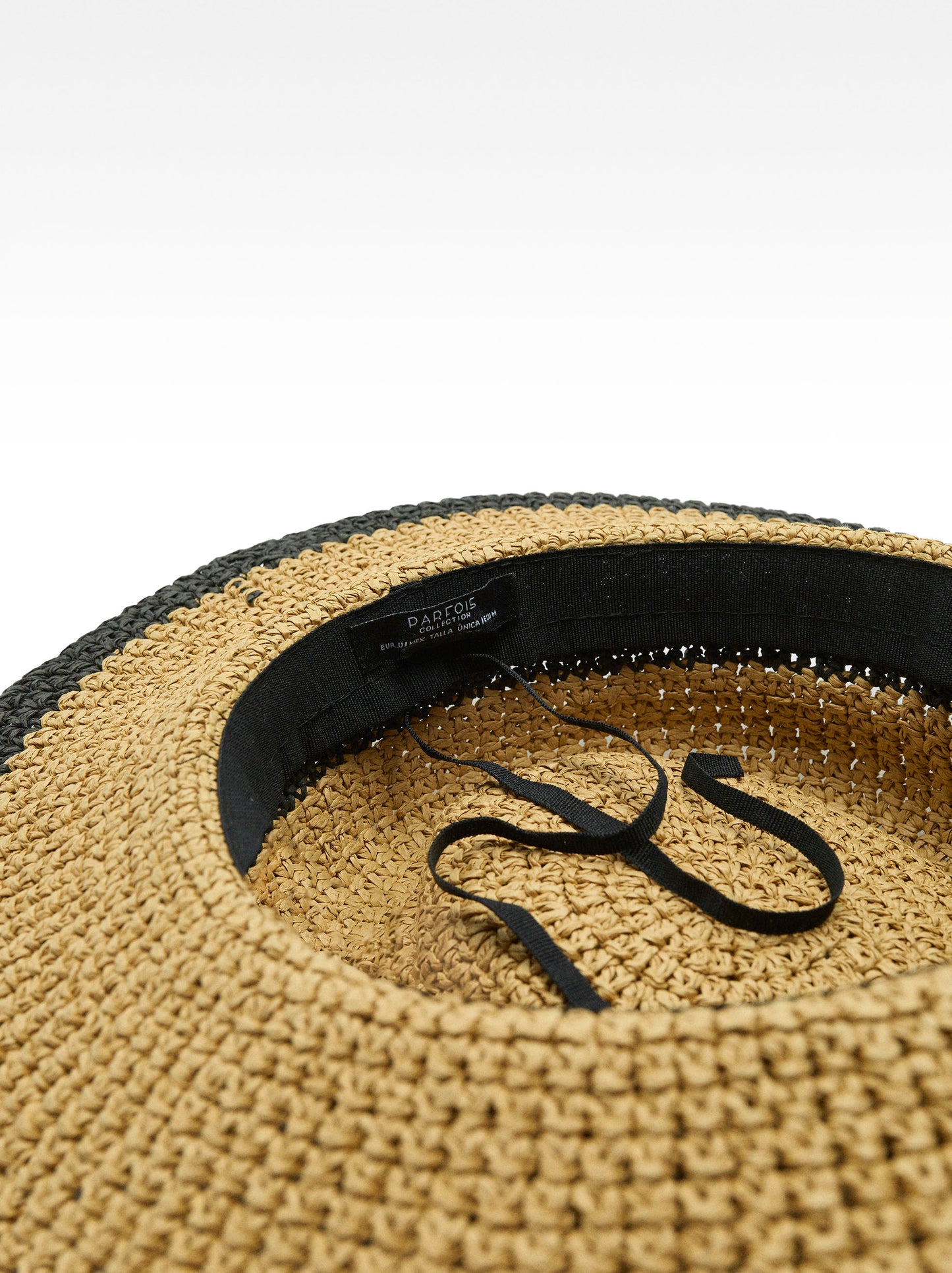 Straw-Effect Hat