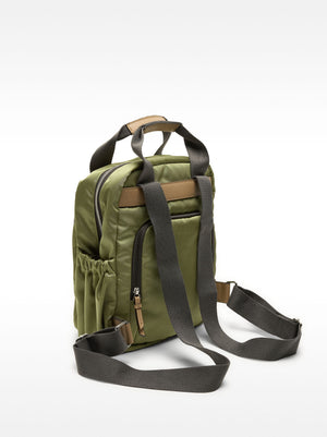 Nylon Backpack With Pendant