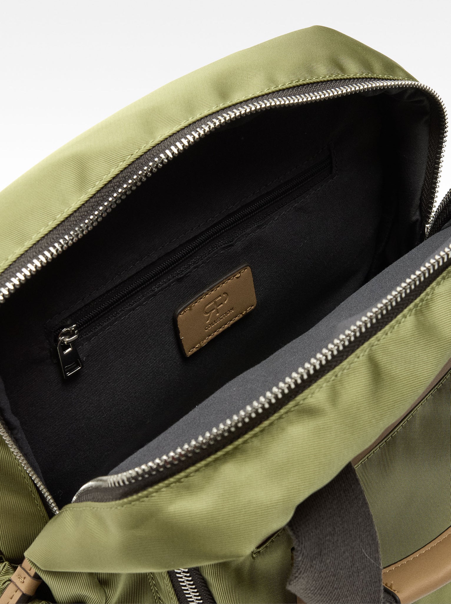 Nylon Backpack With Pendant