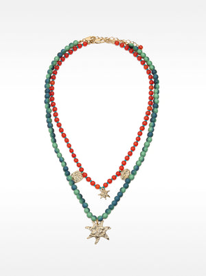 Set Of Beaded Necklaces