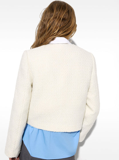 Coat With Wool And Pockets