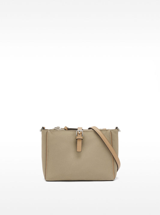 Nylon Effect Shoulder Bag