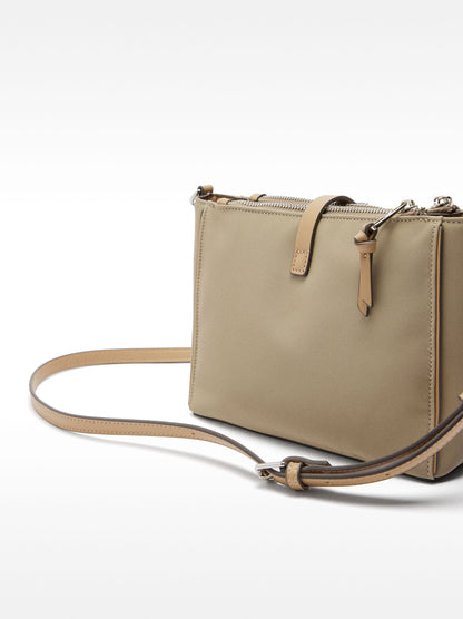 Nylon Effect Shoulder Bag