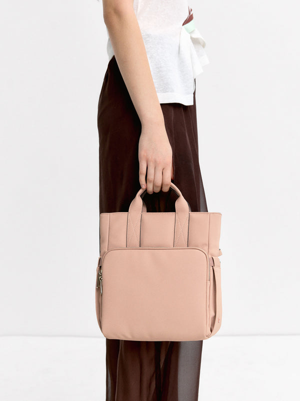 Nylon Effect Backpack