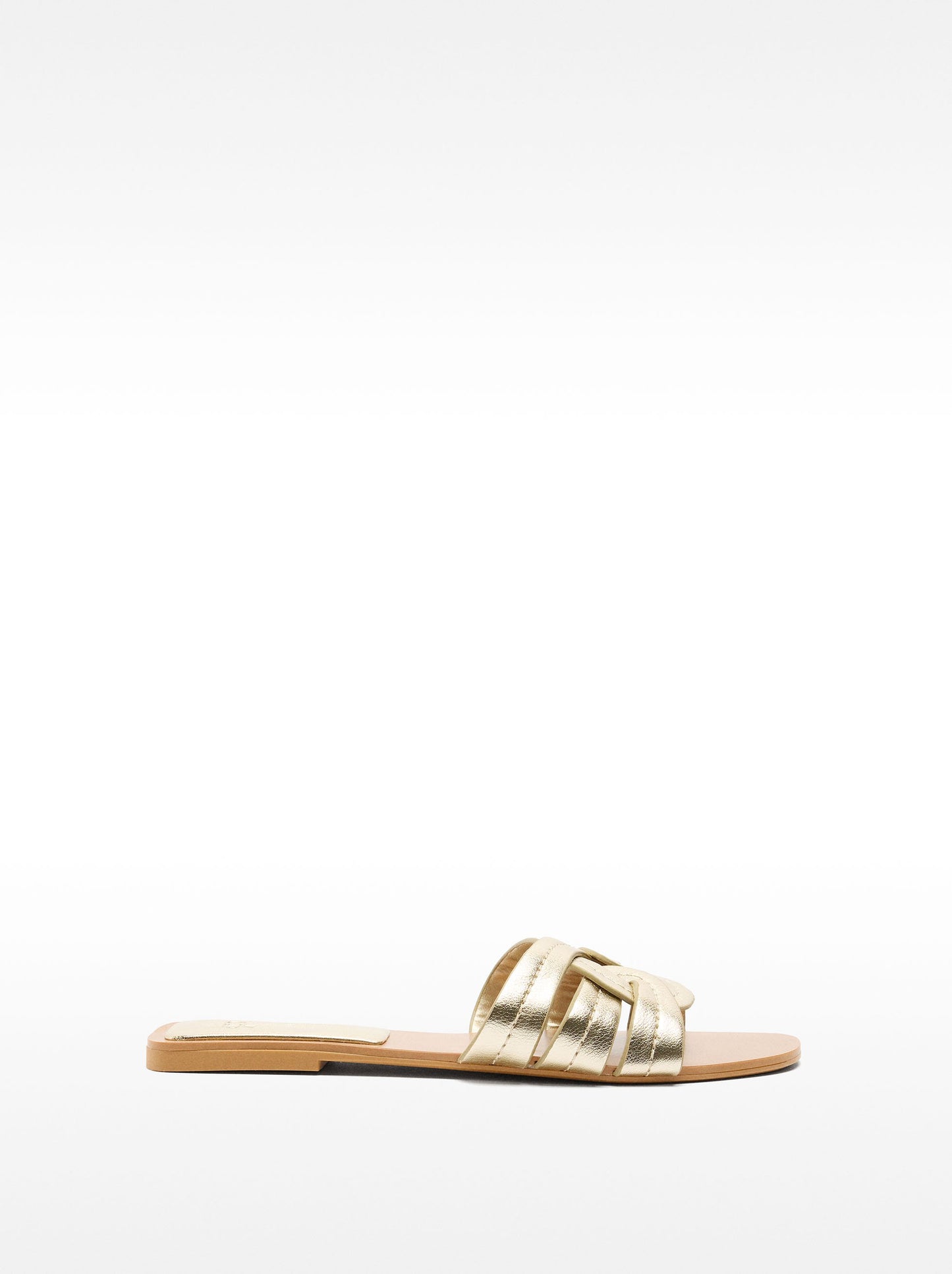 Crossed Flat Sandals