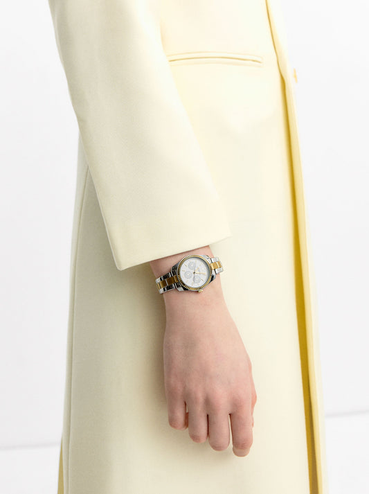 Watch With Stainless Steel Wristband