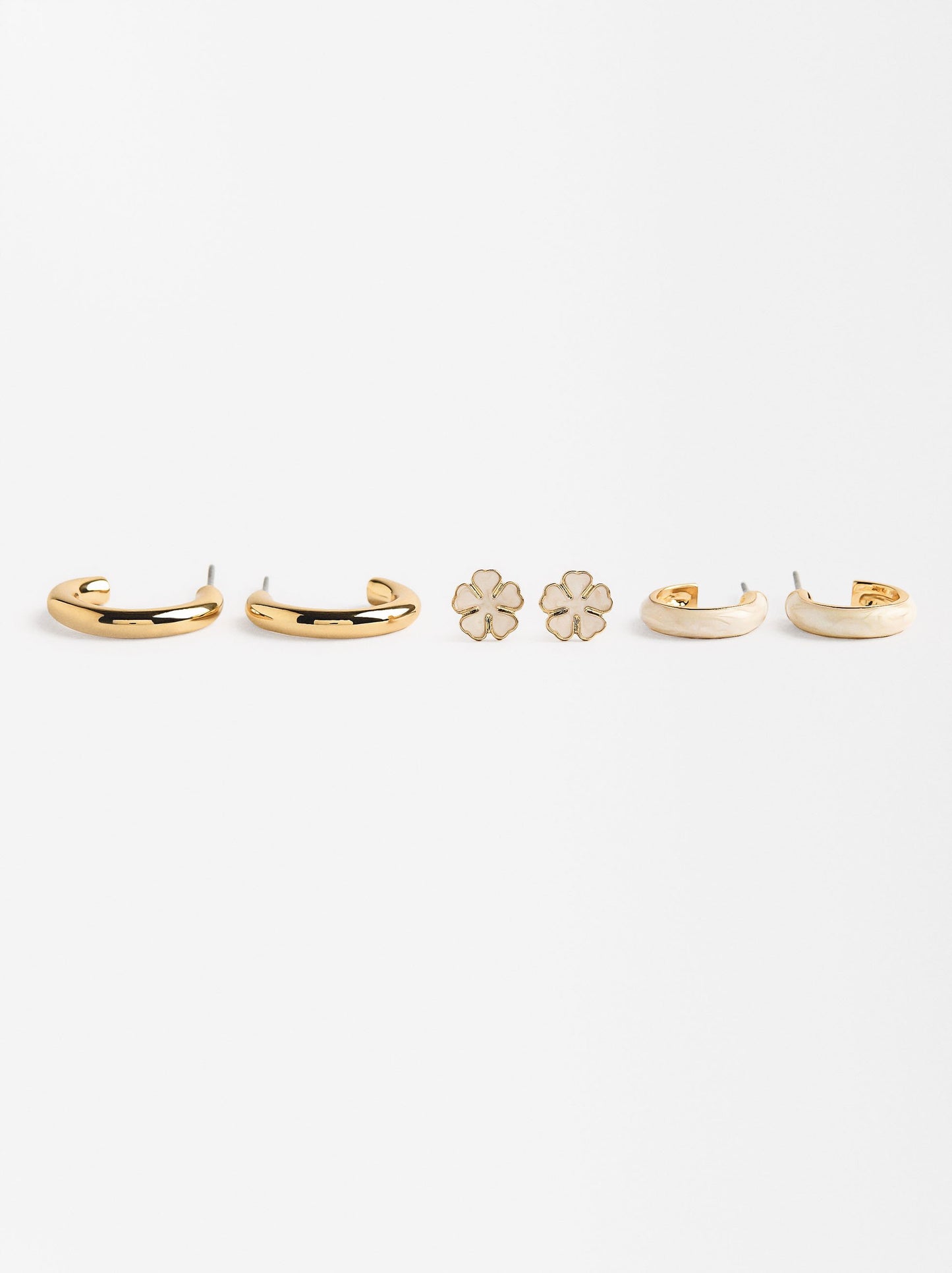 Earring Set With Enamel