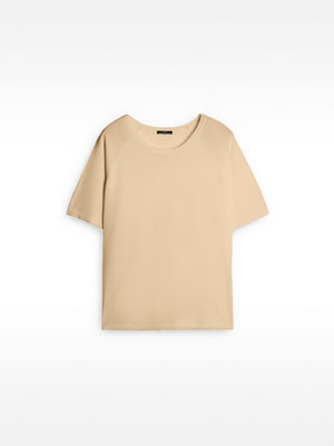 Short-Sleeve Knit Sweater