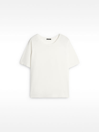 Short-Sleeve Knit Sweater