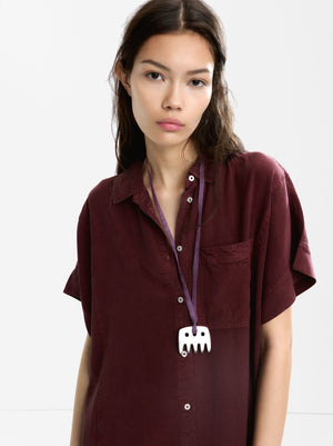 100% Lyocell Shirt Dress