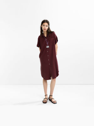 100% Lyocell Shirt Dress