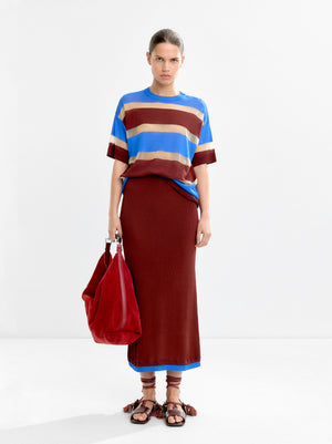 Long Knit Skirt