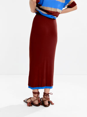 Long Knit Skirt