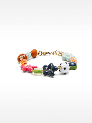 Bracelet With Ceramic And Stones