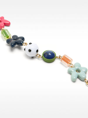 Bracelet With Ceramic And Stones