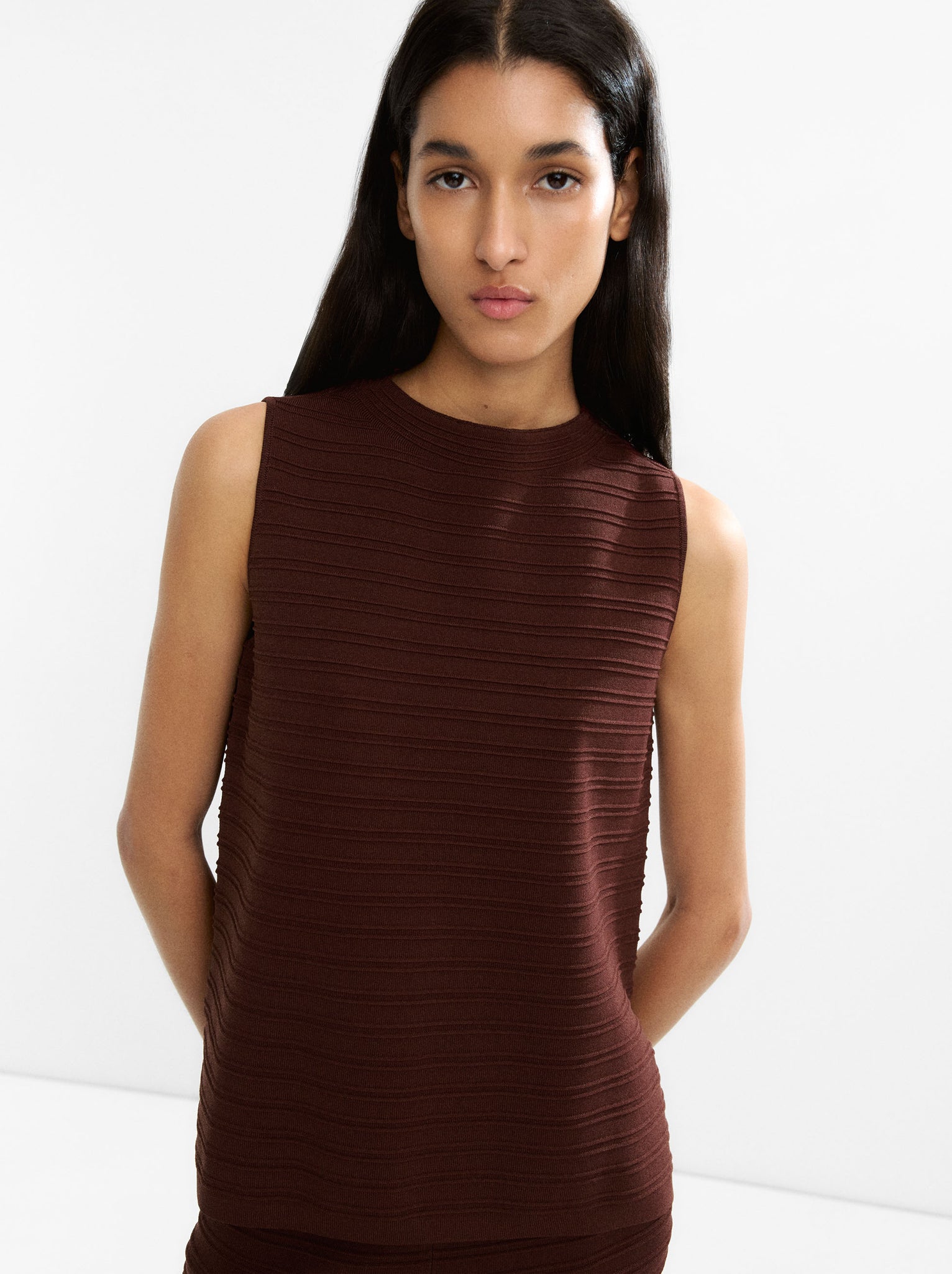 Ribbed Knit Top