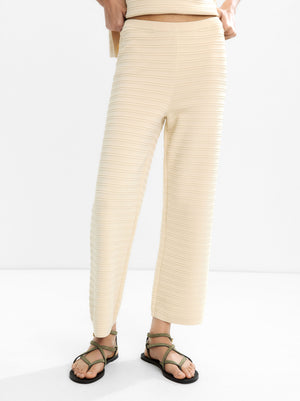 Ribbed Knit Trousers