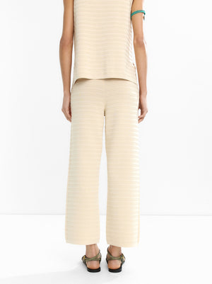 Ribbed Knit Trousers