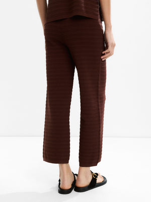 Ribbed Knit Trousers